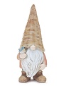 Small Basket Hat Garden Gnome (3-Styles)