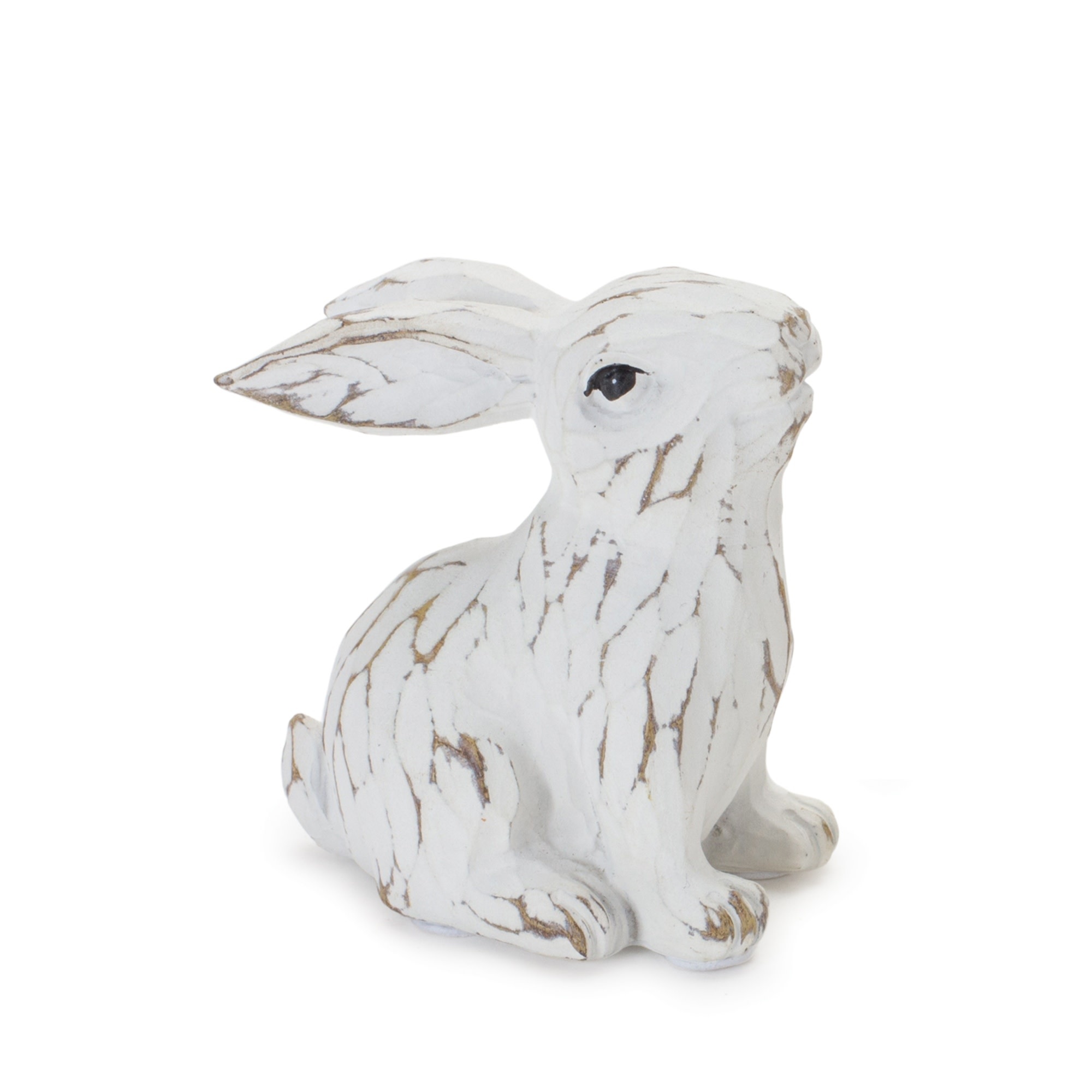 Distressed White Mini Bunny (2-Styles)