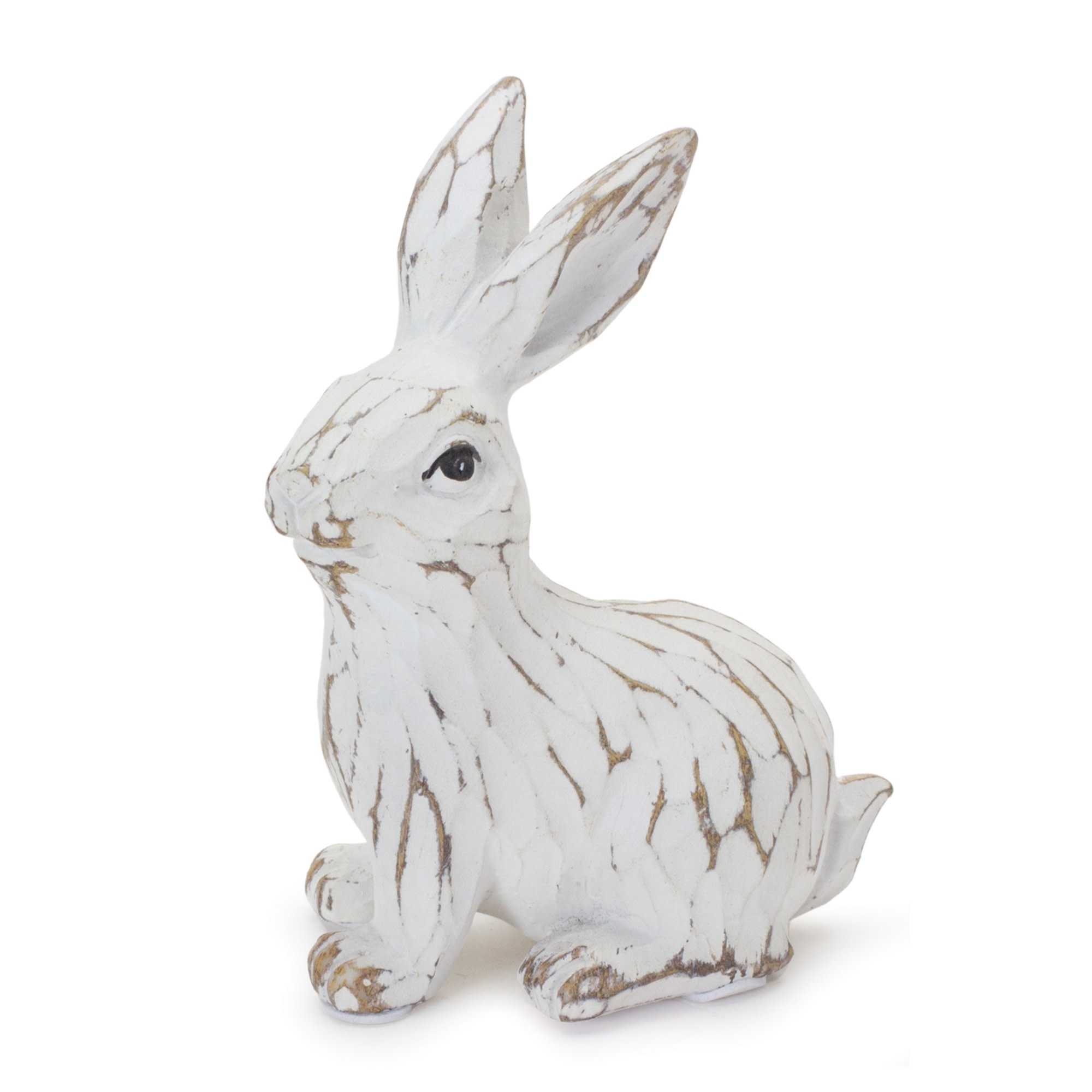Distressed White Mini Bunny (2-Styles)