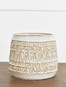 Two Tone Southwestern Container (2-Sizes)