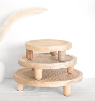 Round Wooden Riser (3-Sizes)
