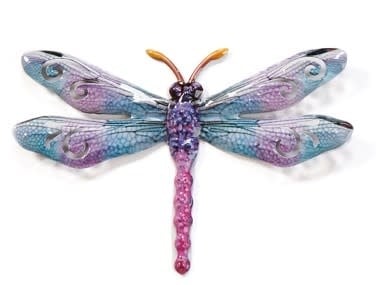 Small Garden Colorful Metal Dragonfly (6-Styles)