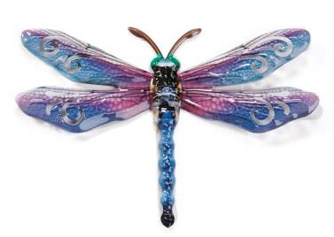 Small Garden Colorful Metal Dragonfly (6-Styles)