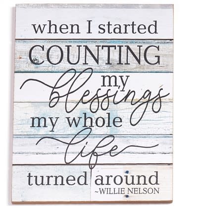 My Blessings Pallet Sign (3-Styles)