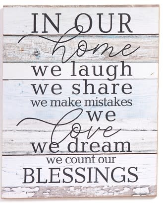 My Blessings Pallet Sign (3-Styles)