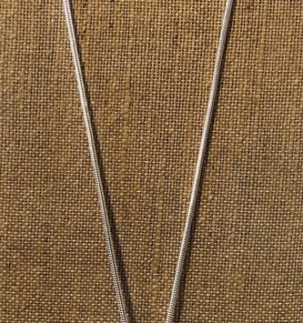 Gray Swirl Dragonfly Necklace