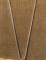 Gray Swirl Dragonfly Necklace