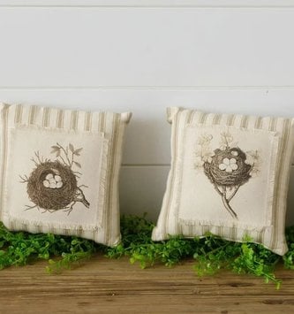 Mini Twig Nest Pillow (4-Styles)