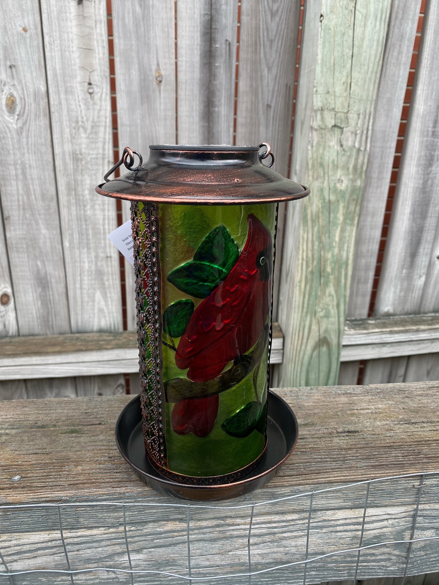 Solar Lantern Bird Feeder (3-Styles)