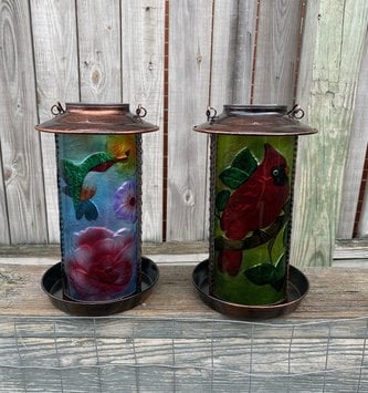 Solar Lantern Bird Feeder (3-Styles)