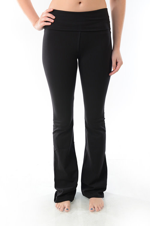 Cotton Yoga Flare Pant By: T-Party (2-Colors)
