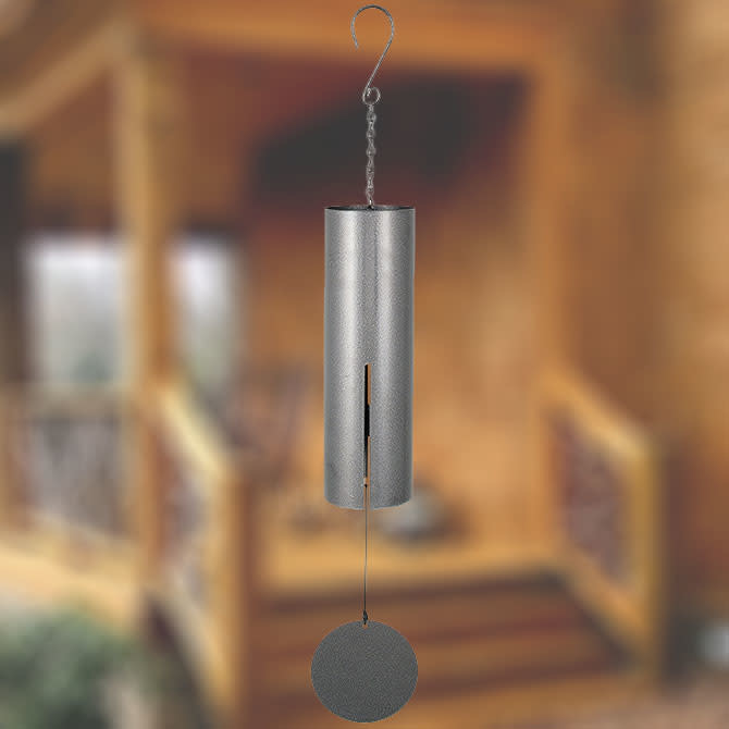 Large Powder Coated Aluminum Cylinder Bell Chime