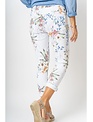 Flower Print Cotton Jegging By: Look Mode