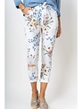 Flower Print Cotton Jegging By: Look Mode