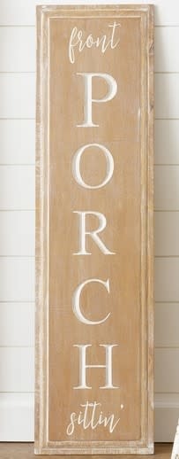 Vertical Front Porch Sign