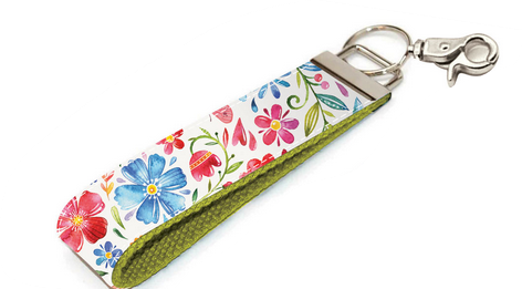 Colorful Wrist Strap Key Chain (4-Styles)