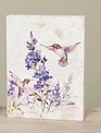 Hummingbird Block Sign By: Susan Winget