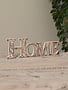 Wooden Welcome Home Block Sign