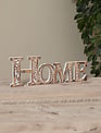 Wooden Welcome Home Block Sign