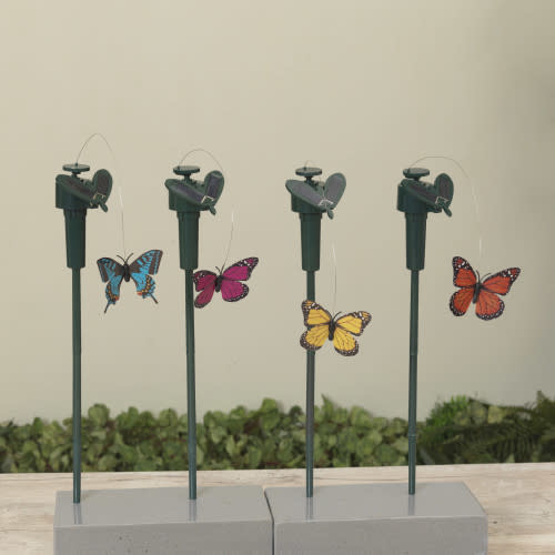 Solar Powered Spinning Butterfly Stake (4-Styles)