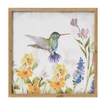Framed Hummingbird Print by: Susan Winget (3-Styles)