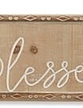 Wooden Embossed Message Sign (3-Styles)