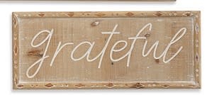 Wooden Embossed Message Sign (3-Styles)