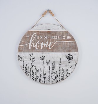 It's So Good to Be Home Beaded Sign