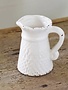 Mini White Textured Pitcher