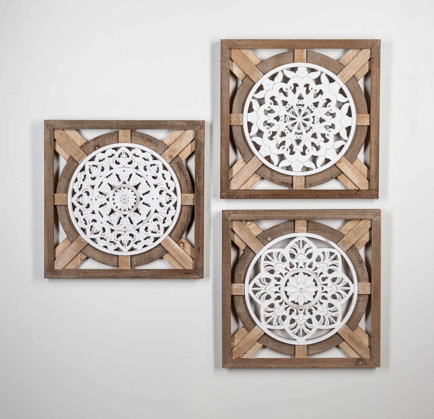 Square Medallion Wall Decor