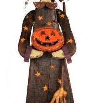 Wooden Carved Witch