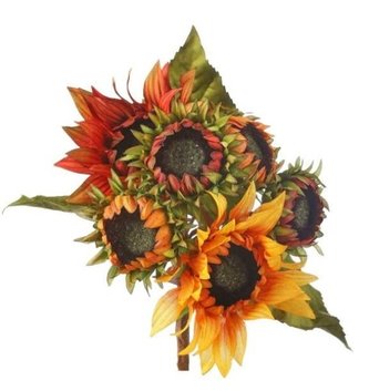 14" Harvest Sunflower Bundle