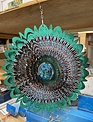 Large Crystal Mandala Wind Spinner