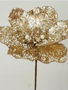 Golden Beaded Pearl Magnolia Stem
