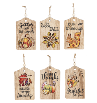 Hanging Fall Message Sign (6-Styles)