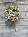 13.5" Dried Hydrangea Pick