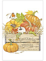 Fall Flour Sack Kitchen Towel (4-Styles)