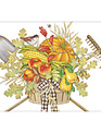 Fall Flour Sack Kitchen Towel (4-Styles)