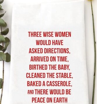 3 Wise Women Tea Towel