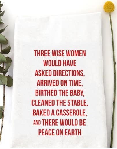 Three Wise Men - Tea Towel - Holiday · Ranch Junkie Mercantile LLC