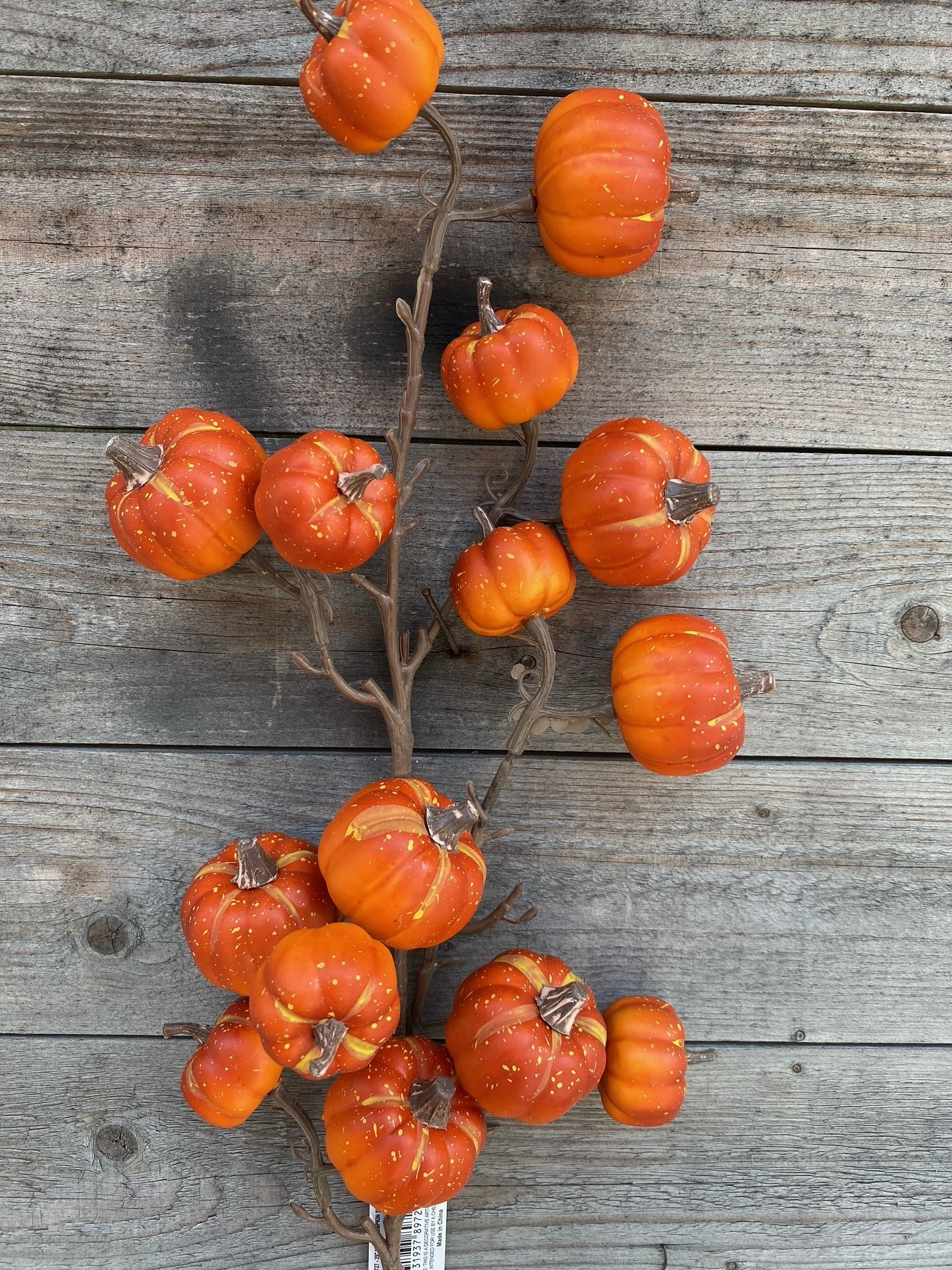 29" Mixed Pumpkin Spray Fall Pumpkin Stems Fast Shipping The Last