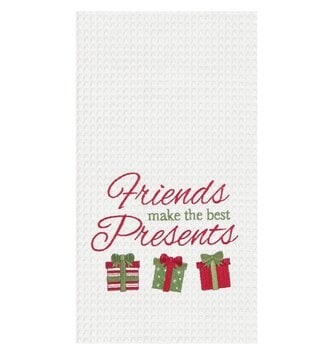 Holiday Embroidered Kitchen Towel (8-Styles)