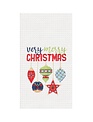 Holiday Embroidered Kitchen Towel (8-Styles)