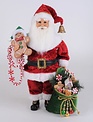 Karen Didion Peppermint & Goodies Santa