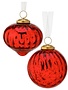Mercury Glass Red Ornament (2-Styles)