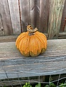 Glitter Harvest Wheat Pumpkin (3-Styles)