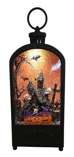 LED Halloween Snowglobe Lantern