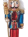6.5" Glass Nutcracker Ornament (3-Colors)