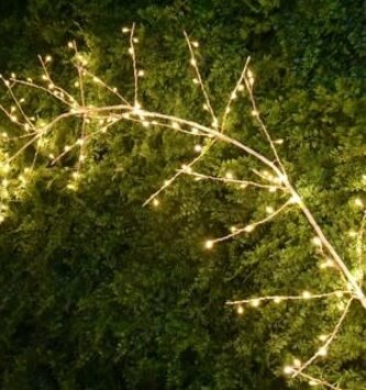 6-ft Electric LED Twig Garland (2-Colors)