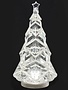 Clear Shimmer Christmas Tree Snowglobe